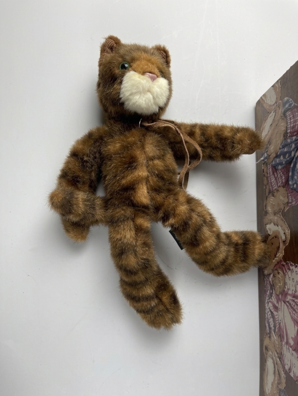 Vintage Dakin Tabatha Tabby Cat Plush Brown Striped Stuffed 12” Collectible
